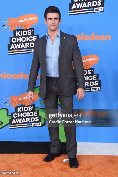 Cooper Barnes attends Nickelodeon's 2018 Kids' Choice Awards at The Forum on March 24, 2018 in Inglewood, California.