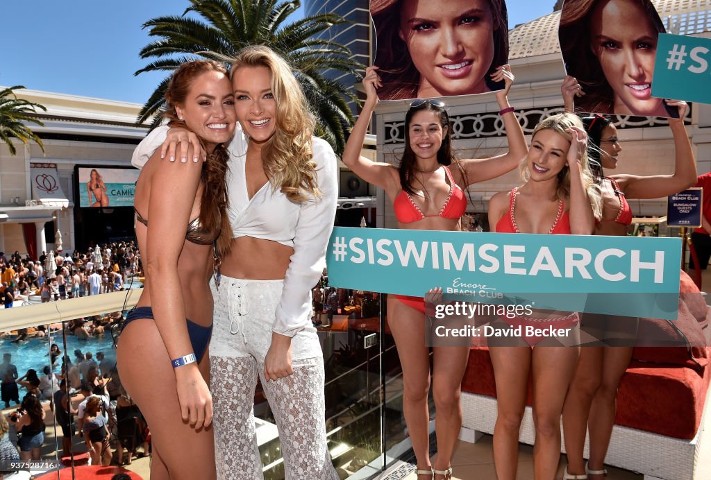 Sports Illustrated Swimsuit Announces Model Search Winners At Encore Beach Club In Wynn Las Vegas