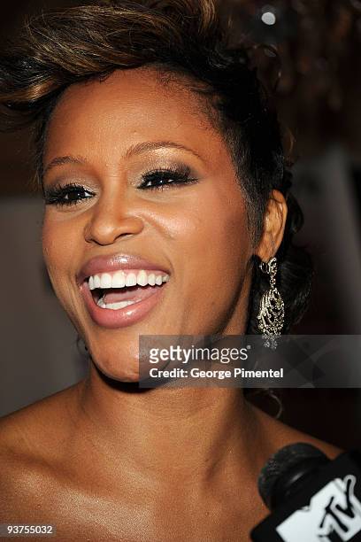 Singer Eve attends the InStyle Party held at the Windsor Arms Hotel during the 2009 Toronto International Film Festival on September 15, 2009 in...