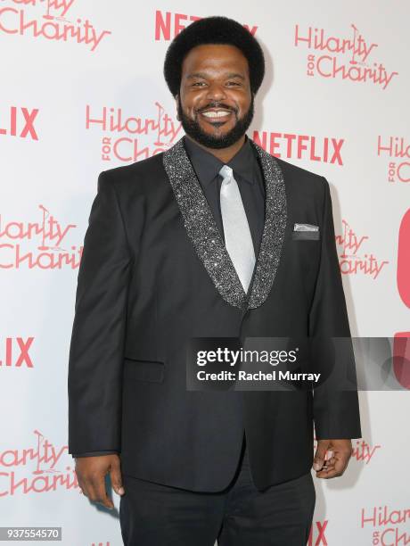 Craig Robinson attends Seth Rogen's Hilarity For Charity at Hollywood Palladium on March 24, 2018 in Los Angeles, California.