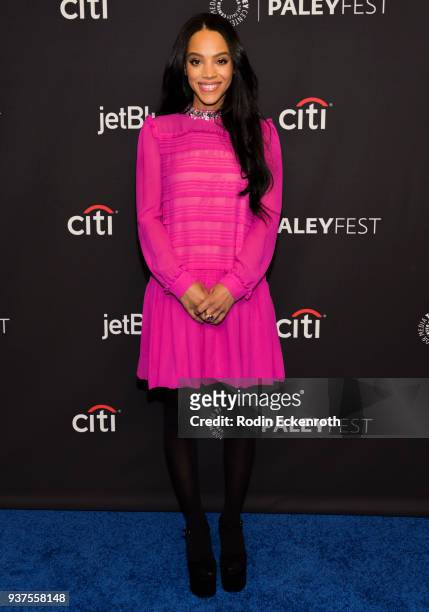 Actress Bianca Lawson attends 2018 PaleyFest Los Angeles - OWN's "Queen Sugar" at Dolby Theatre on March 24, 2018 in Hollywood, California.