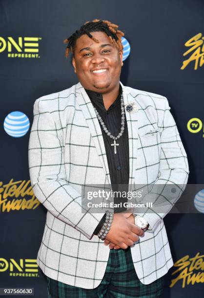 Joshua Rogers attends the 33rd annual Stellar Gospel Music Awards at the Orleans Arena on March 24, 2018 in Las Vegas, Nevada.