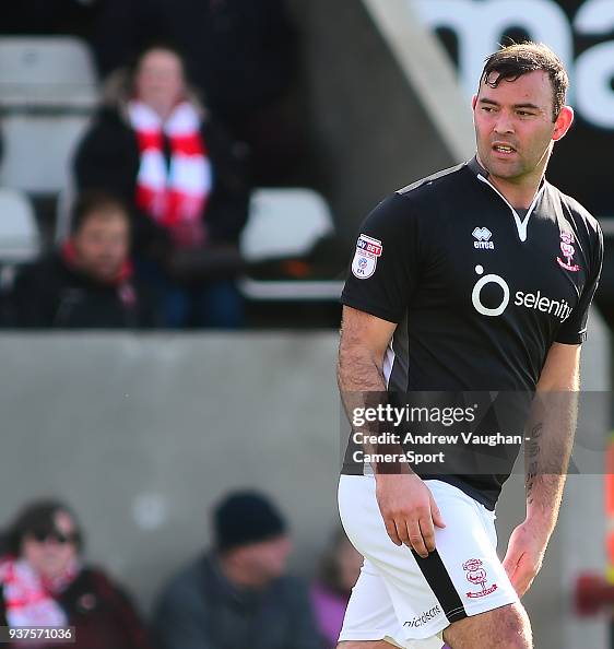 Matt Rhead Football Lincoln City's Matt Rhead during the Sky Bet League Two match between ...