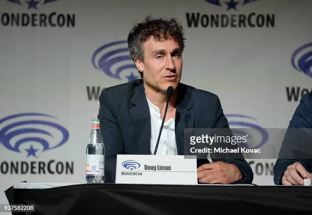 Doug Liman onstage at Executive Producers, Showrunner & Stars of New YouTube Red Original Series "Impulse" Debut Never-Before-Seen Footage for Fans...