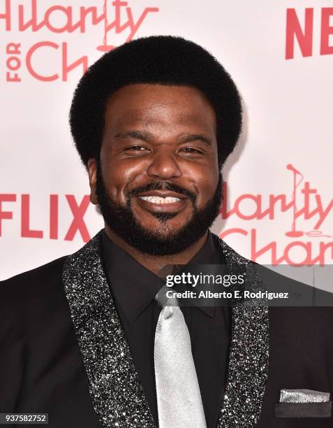 Craig Robinson attends the 6th Annual Hilarity For Charity at The Hollywood Palladium on March 24, 2018 in Los Angeles, California.