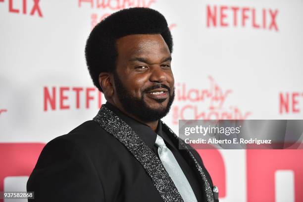 Craig Robinson attends the 6th Annual Hilarity For Charity at The Hollywood Palladium on March 24, 2018 in Los Angeles, California.