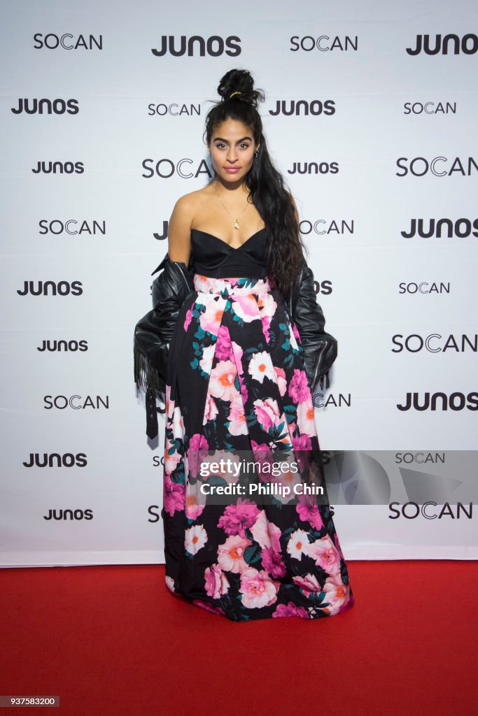 JUNO Gala Dinner And Awards Presented By SOCAN