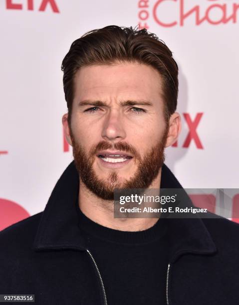 Scott Eastwood attends the 6th Annual Hilarity For Charity at The Hollywood Palladium on March 24, 2018 in Los Angeles, California.