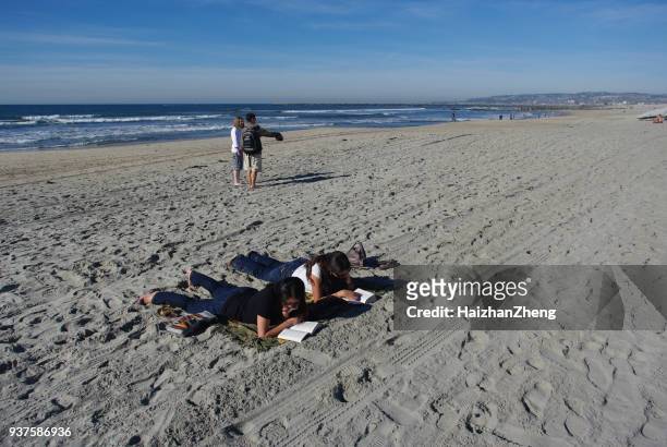 pacific coast, california. venice beach, los angeles, ca - freshness guard stock pictures, royalty-free photos & images