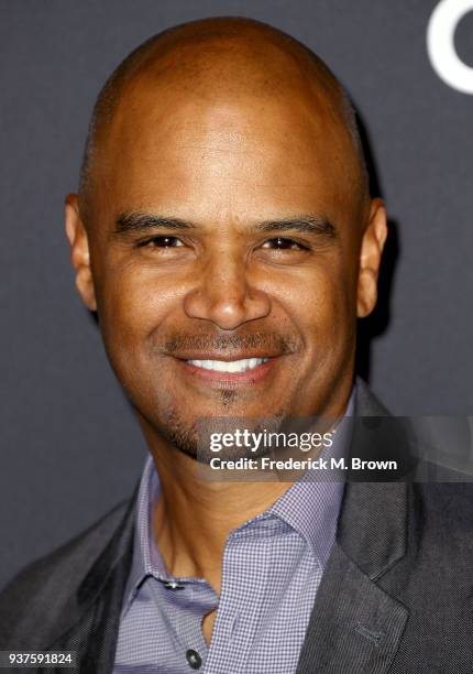 Actor Dondre Whitfield of the OWN television show "Queen Sugar" attends The Paley Center for Media's 35th Annual PaleyFest Los Angeles at the Dolby...