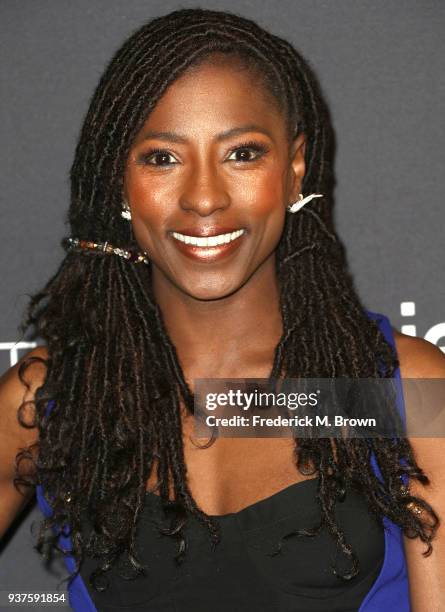 Actress Rutina Wesley of the OWN television show "Queen Sugar" attends The Paley Center for Media's 35th Annual PaleyFest Los Angeles at the Dolby...