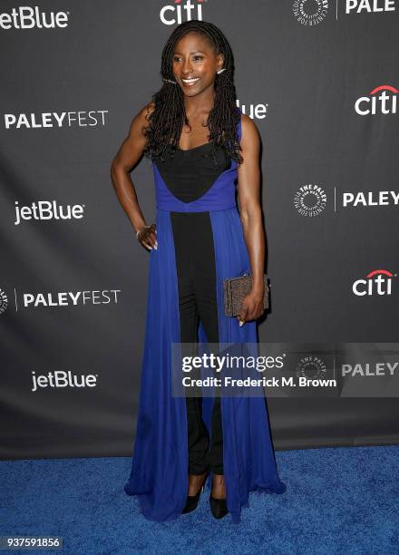 Actress Rutina Wesley of the OWN television show "Queen Sugar" attends The Paley Center for Media's 35th Annual PaleyFest Los Angeles at the Dolby...