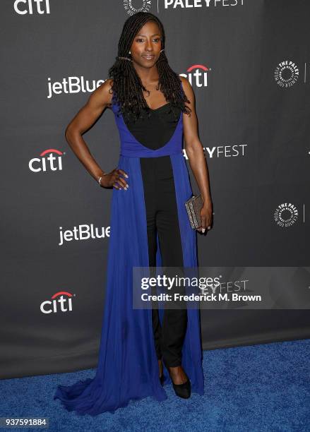 Actress Rutina Wesley of the OWN television show "Queen Sugar" attends The Paley Center for Media's 35th Annual PaleyFest Los Angeles at the Dolby...