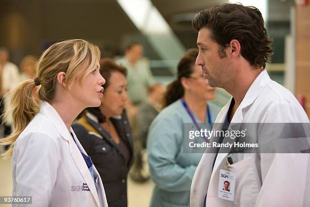 Freedom" - On the two-hour season finale of "Grey's Anatomy," Meredith and Derek have one last shot at a successful outcome in their clinical trial,...