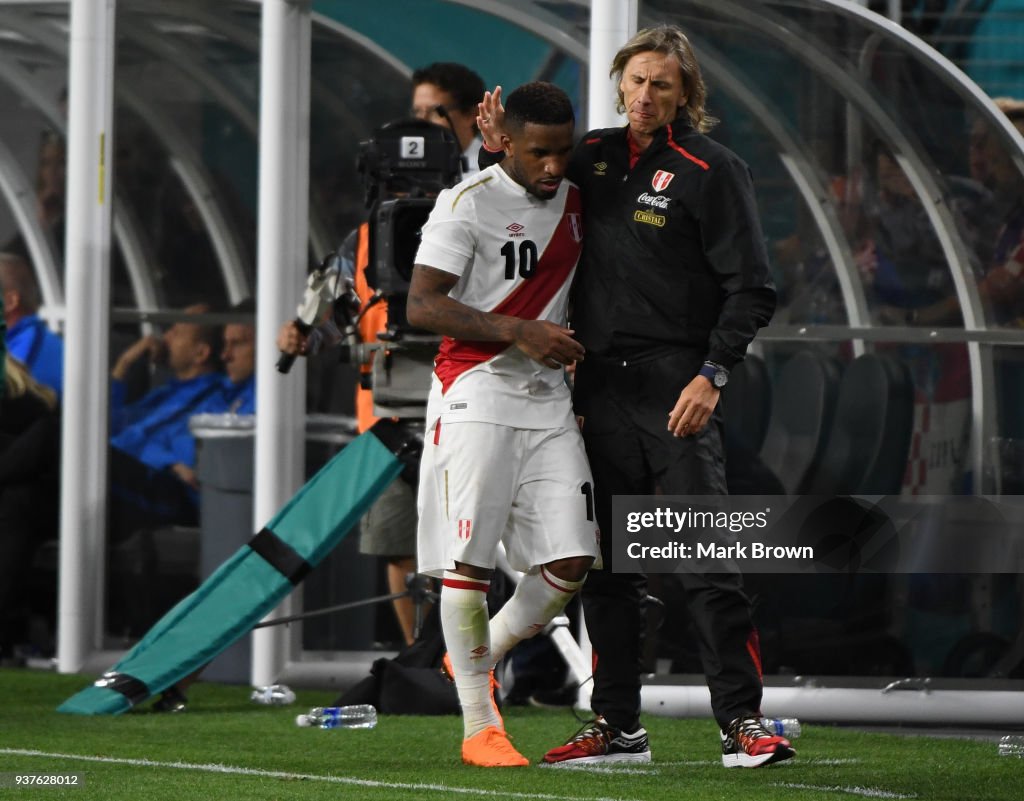 Croatia v Peru - International Friendly