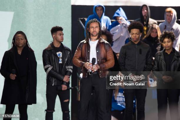 Vic Mensa performs during March For Our Lives on March 24, 2018 in Washington, DC.