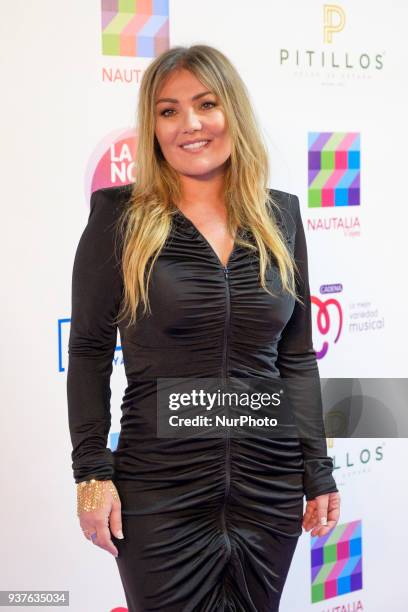 Amaia Montero attends 'La Noche De Cadena 100' charity concert at WiZink Center on March 24, 2018 in Madrid, Spain.