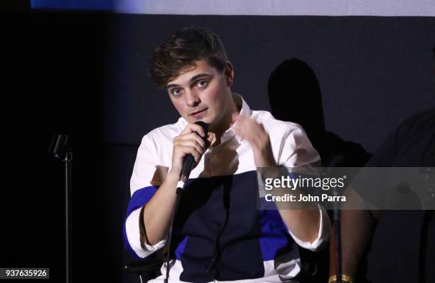 Martin Garrix is seen at 'What We Started' Miami Premiere Q&A on March 22, 2018 in Miami, Florida.