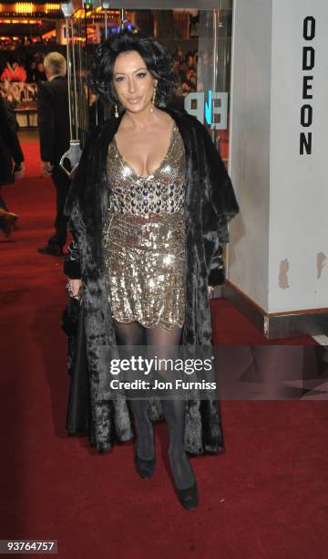 Nancy Del'Olio attends the "Nine" world film premiere at the Odeon Leicester Square on December 3, 2009 in London, England.