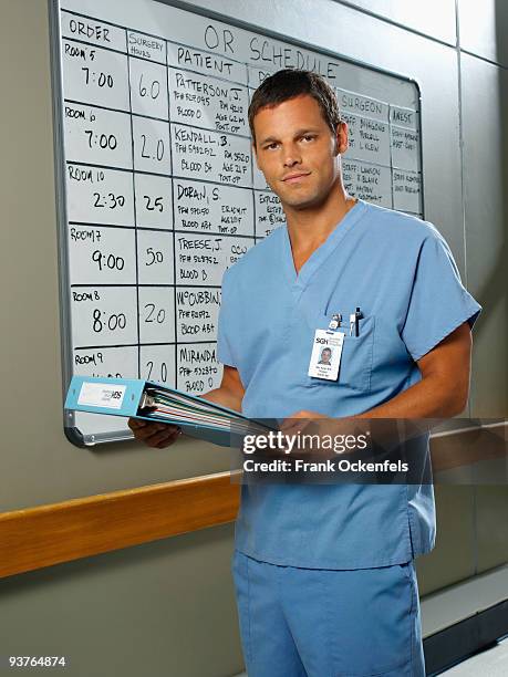 Justin Chambers stars as "Alex Karev" on "Grey's Anatomy" on the Walt Disney Television via Getty Images Television Network.