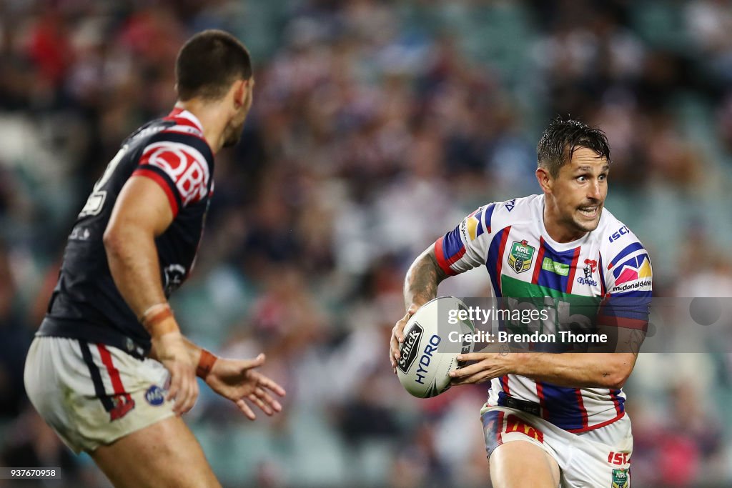 NRL Rd 3 - Roosters v Knights