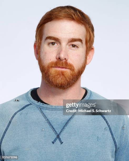 Comedian Andrew Santino poses during his appearance at The Ice House Comedy Club on March 24, 2018 in Pasadena, California.