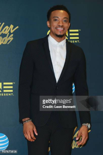 Jonathan McReynolds visits the Press Room at the 33rd annual Stellar Gospel Music Awards at the Orleans Arena on March 24, 2018 in Las Vegas, Nevada.