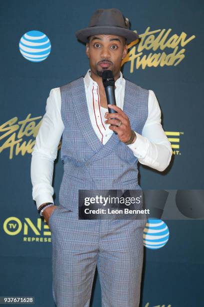 Willie Moore Jr. Visits the Press Room at the 33rd annual Stellar Gospel Music Awards at the Orleans Arena on March 24, 2018 in Las Vegas, Nevada.