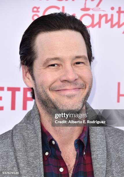 Ike Barinholtz attends the 6th Annual Hilarity For Charity at The Hollywood Palladium on March 24, 2018 in Los Angeles, California.