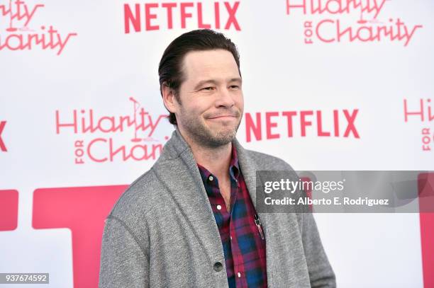 Ike Barinholtz attends the 6th Annual Hilarity For Charity at The Hollywood Palladium on March 24, 2018 in Los Angeles, California.