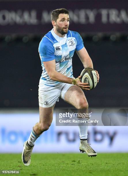 Swansea , United Kingdom - 24 March 2018; Barry Daly of Leinster during the Guinness PRO14 Round 18 match between Ospreys and Leinster at the Liberty...
