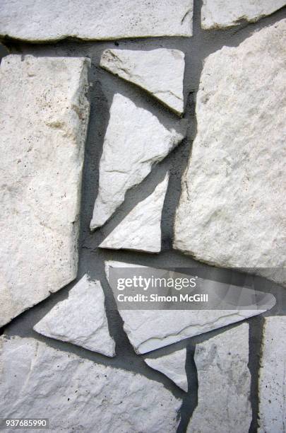 newly cemented stone footpath - woolgoolga stock pictures, royalty-free photos & images