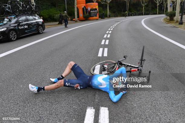 Jose Joaquin Rojas Gil of Spain and Team Movistar / Crash / during the 98th Volta Ciclista a Catalunya 2018, Stage 7 a 154,8km stage from Barcelona...