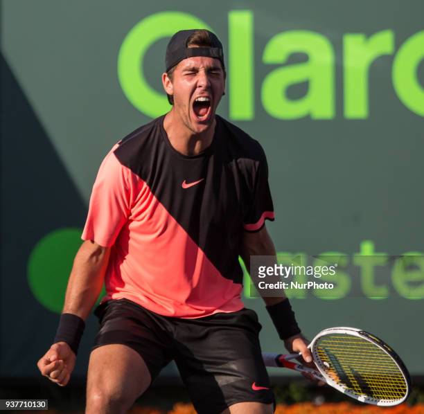 Thanasi Kokkinakis achieving the most important victoy in his career, defeting Roger Federer at the Miami Open in Key biscayne. Kokkinakis defeated...