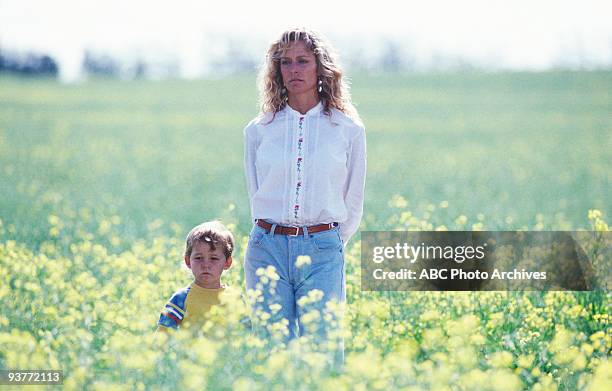 Walt Disney Television via Getty Images MOVIE FOR TV - "Small Sacrifices", 1989 Extra, Farrah Fawcett