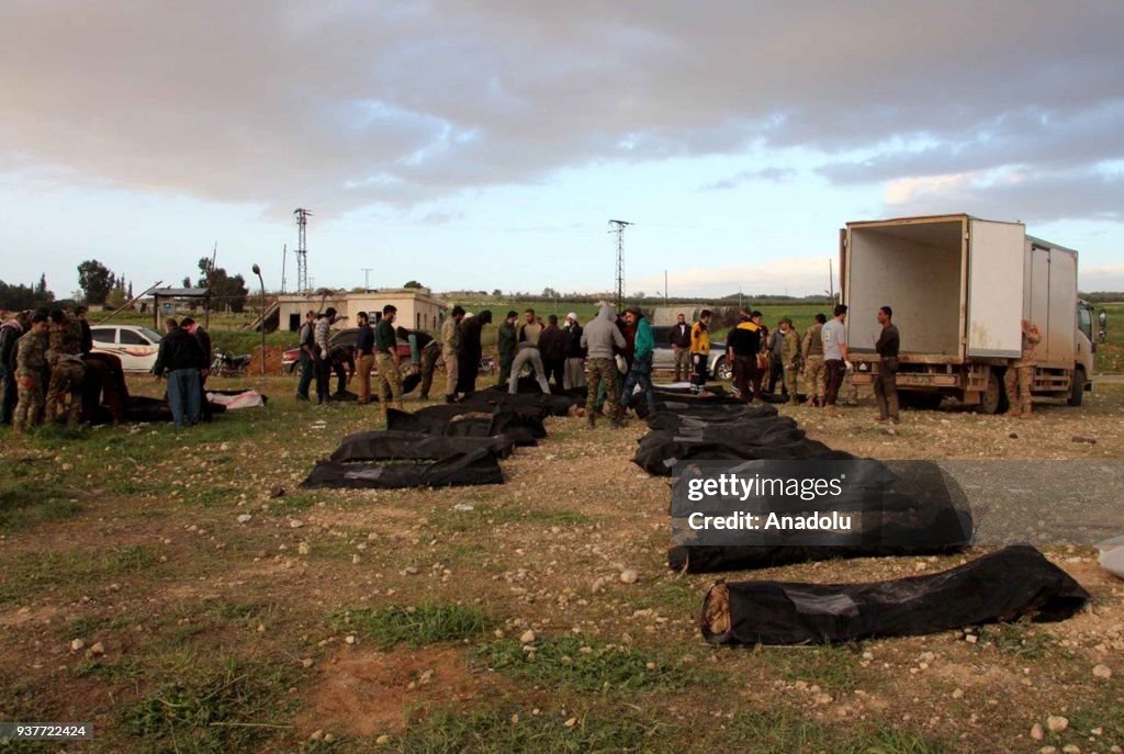 Mass grave of FSA members discovered in Syrias Afrin