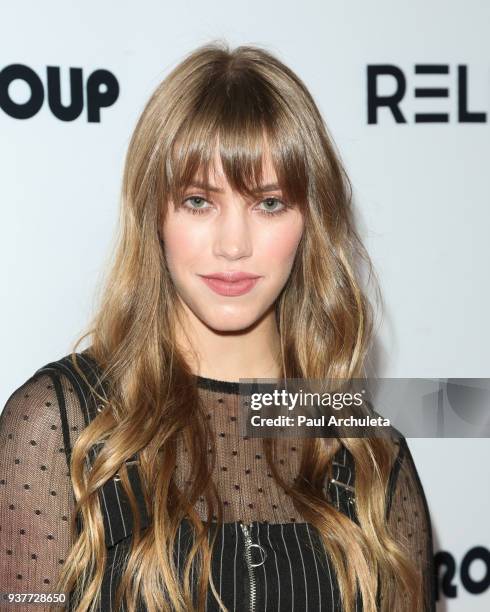 Actress Rachel Faulkner attends the 4th annual 'Babes In Toyland' Pet Gala benefiting 'Operation Blankets Of Love' at Avalon on March 21, 2018 in...