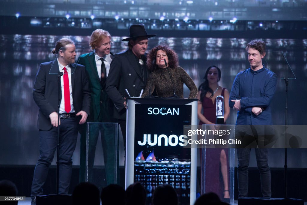 JUNO Gala Dinner And Awards Presented By SOCAN