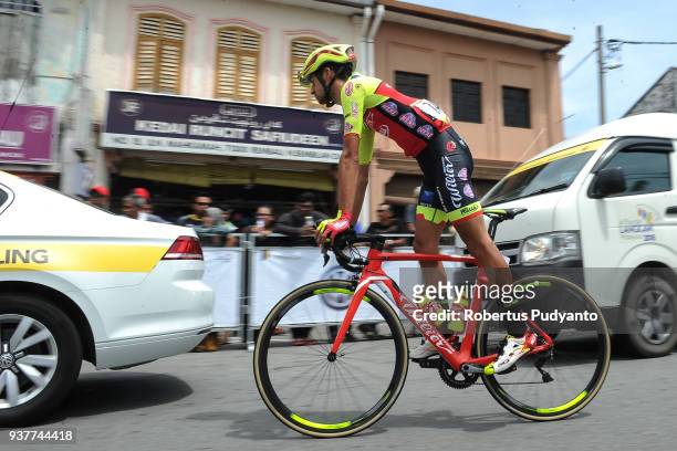 Luca Raggio of Wilier Triestina-Selle Italia competes during Stage 8 of the Le Tour de Langkawi 2018, Rembau-Kuala Lumpur 141.1 km on March 25, 2018...