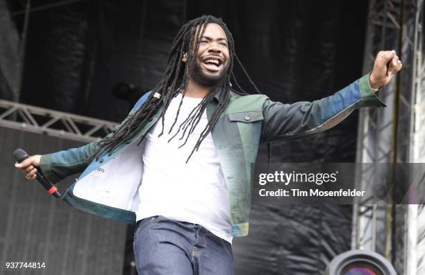 Performs during In Bloom Festival at Eleanor Tinsley Park on March 24, 2018 in Houston, Texas.