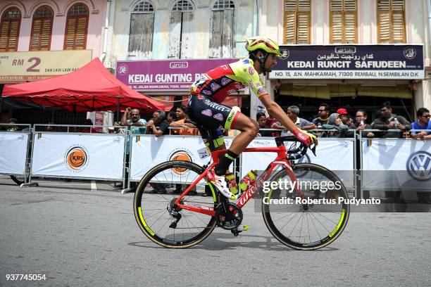 Luca Raggio of Wilier Triestina-Selle Italia competes during Stage 8 of the Le Tour de Langkawi 2018, Rembau-Kuala Lumpur 141.1 km on March 25, 2018...