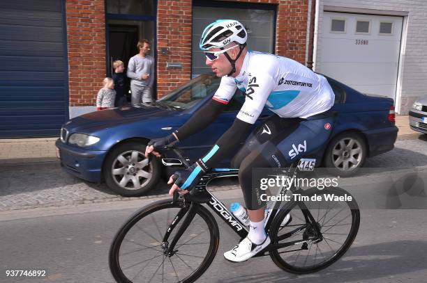 Ian Stannard of Great Britain and Team Sky / during the 80th Gent-Wevelgem In Flanders Fields 2018 a 250,8km race from Deinze to Wevelgem on March...