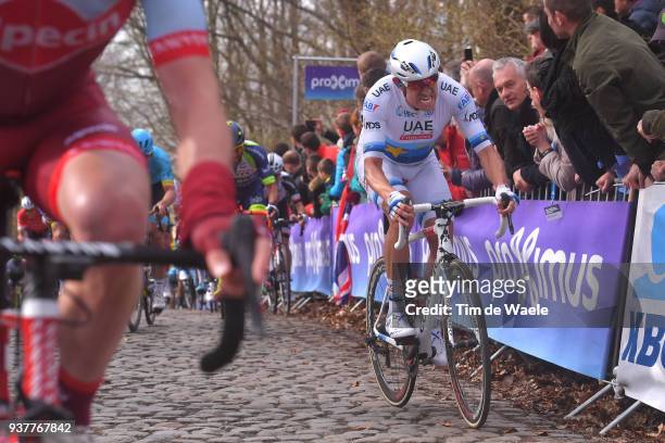 Alexander Kristoff of Norway and UAE Team Emirates / during the 80th Gent-Wevelgem In Flanders Fields 2018 a 250,8km race from Deinze to Wevelgem on...