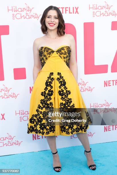 Lauren Miller Rogen attends the 6th Annual Hilarity For Charity at Hollywood Palladium on March 24, 2018 in Los Angeles, California.