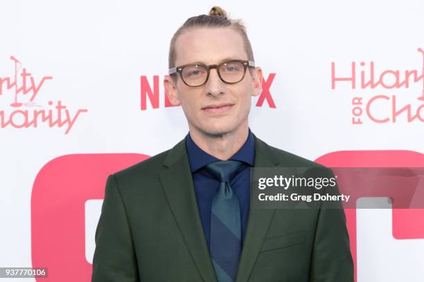 James Hebert attends the 6th Annual Hilarity For Charity at Hollywood Palladium on March 24, 2018 in Los Angeles, California.