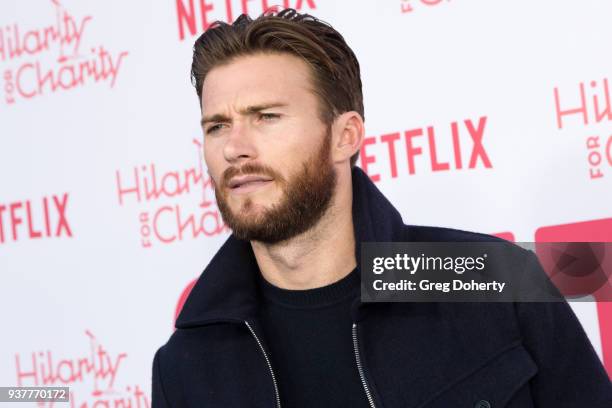 Scott Eastwood attends the 6th Annual Hilarity For Charity at Hollywood Palladium on March 24, 2018 in Los Angeles, California.