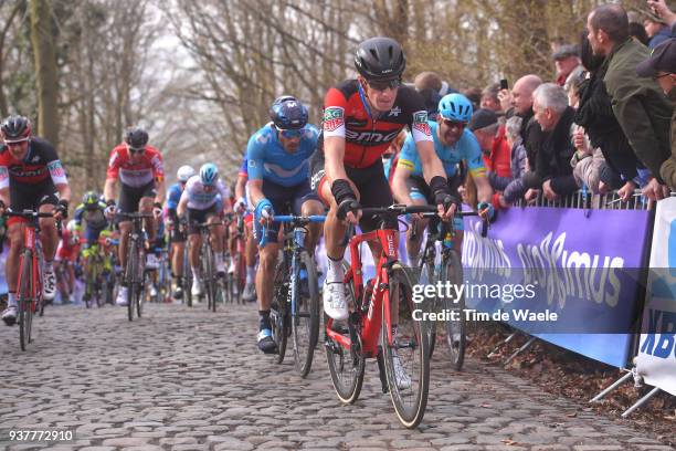 Jurgen Roelandts of Belgium and BMC Racing Team / during the 80th Gent-Wevelgem In Flanders Fields 2018 a 250,8km race from Deinze to Wevelgem on...