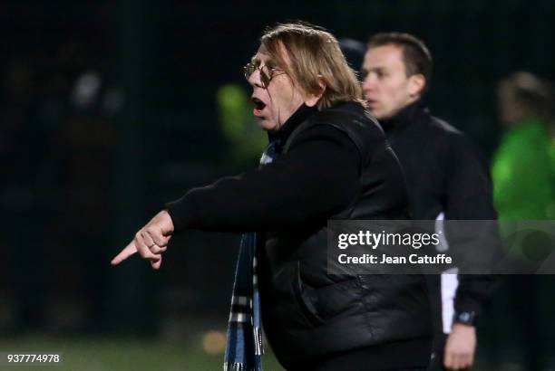 Coach of Togo Claude Le Roy during the international friendly match between Togo and Ivory Coast at Stade Pierre Brisson on March 24, 2018 in...