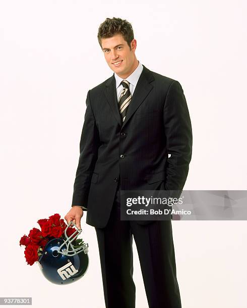 Quarterback Jesse Palmer of the New York Giants has been selected as Walt Disney Television via Getty Images's new Bachelor -- the first professional...