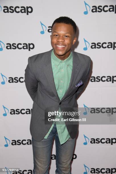 Kelontae Gavin attends the ninth annual ASCAP and Motown Gospel's Morning Glory Breakfast Reception honoring the 33rd annual Stellar Gospel Music...